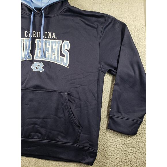 Champion Hoodie Men's XL Fleece Pullover Carolina Tar Heels Stretch Sweatshirt - Picture 3 of 13